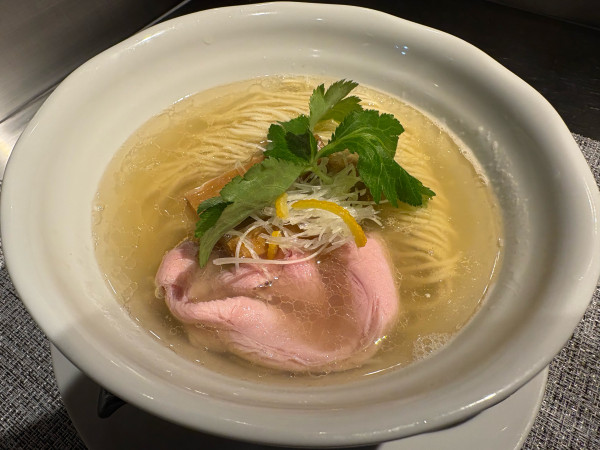 「【限定】鶏豚煮干しそば」@成城青果の写真