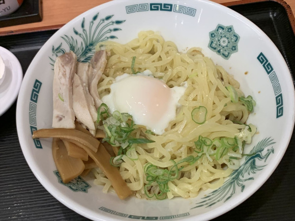 「汁なしラーメン」@日高屋 赤坂一ツ木通店の写真