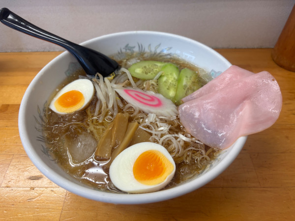 「冷やしラーメン1000円」@あやラーメンの写真