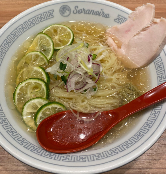 「【限定】神山すだちの冷麺　1100円」@そらのいろ NIPPONの写真