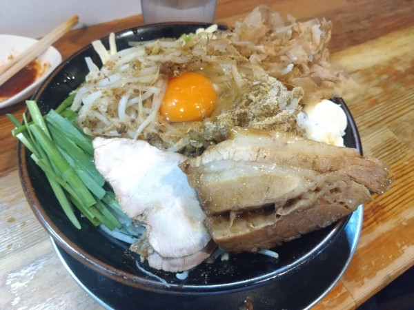 「ごってりまぜそば」@麺屋 たかの写真