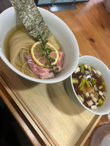 「昆布水つけ麺醤油」@アメノオトの写真