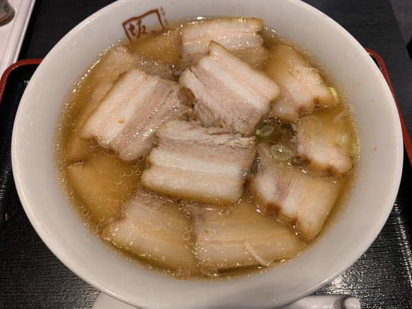 「焼豚ラーメン」@喜多方ラーメン 坂内 五反田駅前店の写真