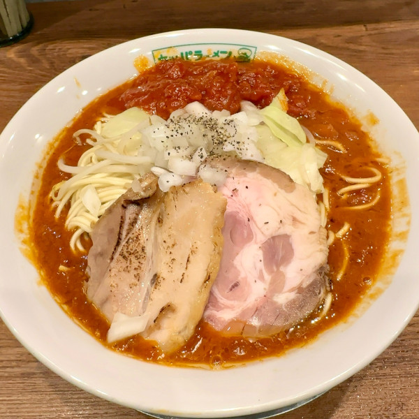 「トマトラーメン」@トマトラーメン カッパハウス 国分寺店の写真