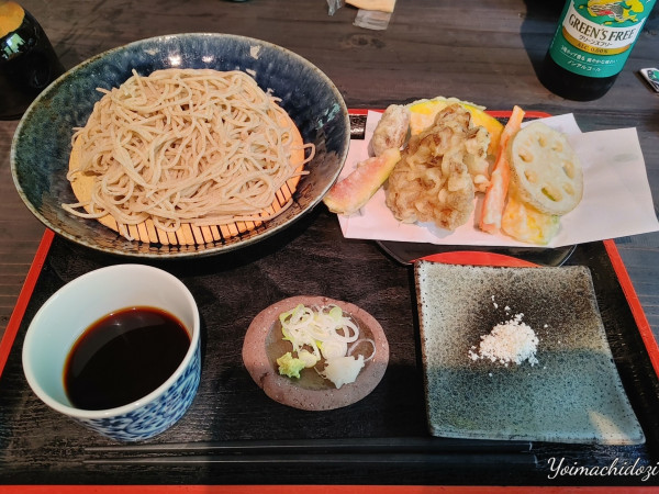 「旬彩天もり蕎麦（1,800円）」@十割蕎麦とカフェ 風の庵の写真