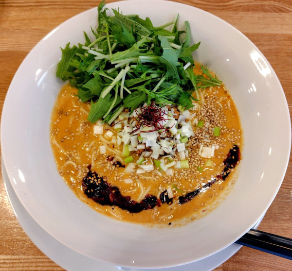 「旨辛濃厚担々麺(汁あり) 1000円」@旨辛濃厚担担麺のお店 麺屋うさぎの写真