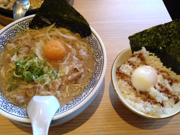 「肉そば、たまごごはん」@丸源ラーメン 長津田店の写真