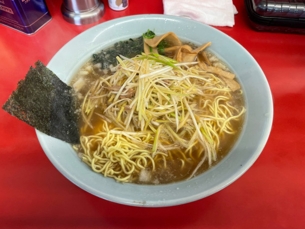 「ネギラーメン」@ラーメンショップ椿 酒々井SP前店の写真