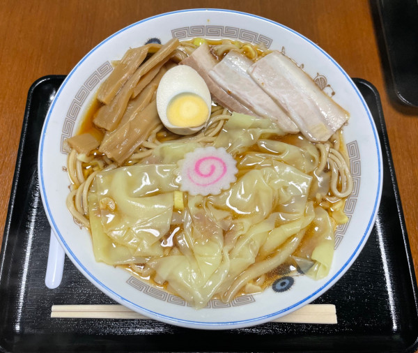 「ワンタン麺」@中華そば 下連雀の写真