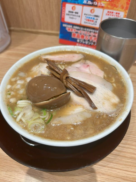 「チャーシュー濃厚とろりそば」@東京煮干し らーめん 玉 東京駅店の写真