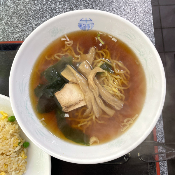 「半ラーメン」@中国菜館 生駒軒 茅場町の写真