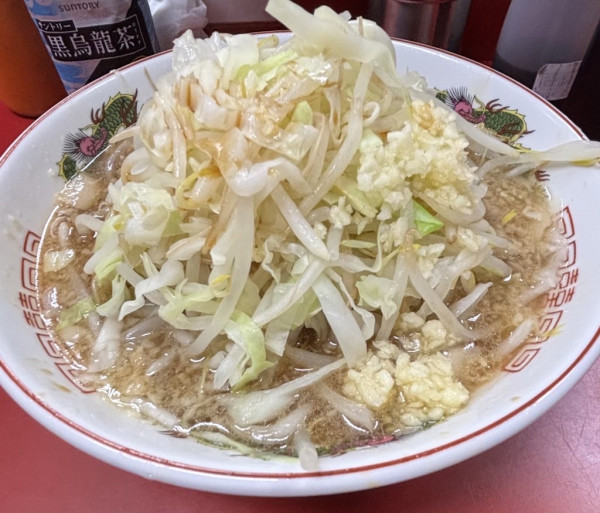 「小ラーメン(ニンニク、ヤサイ、カラメ)」@ラーメン二郎 京急川崎店の写真