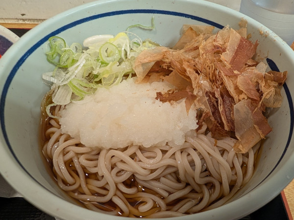 「おろしそば(630円)」@駅そば大宮の写真
