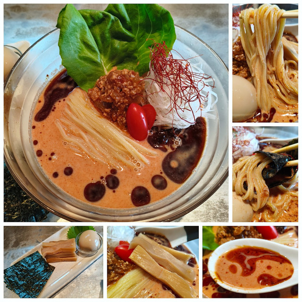 「冷やし担々麺(夏季限定)+カスタムトッピング=¥1550」@麺 やまらぁの写真