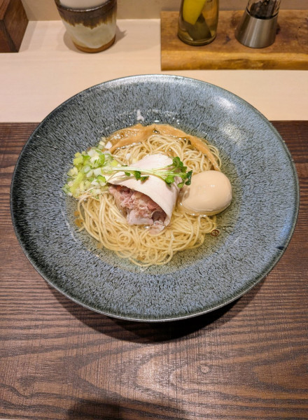 「香味鶏塩蕎麦」@Idouji 我孫子店の写真