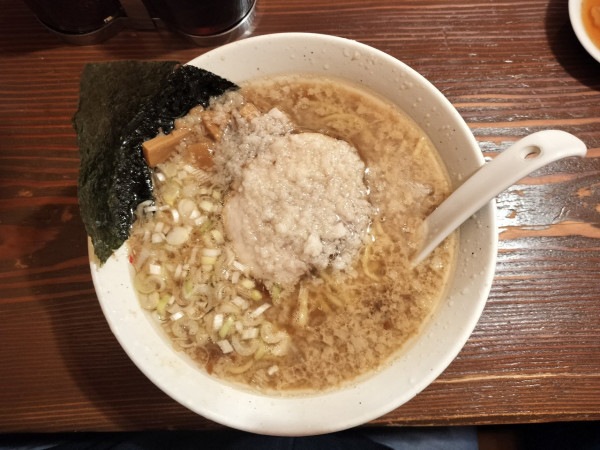 「こってり醤油ラーメン（アブラ多め）」@天元 町屋店の写真