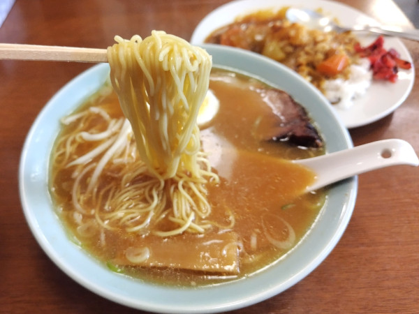 「ランチBセット味噌(味噌ラーメン+ミニカレー) 930円」@大久保だんごの写真