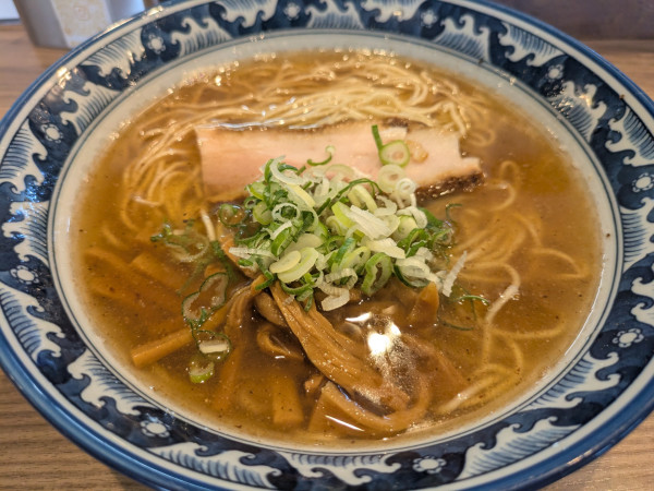 「琥珀　魚介の中華そば(760円)」@斗香庵  OJIMAの写真