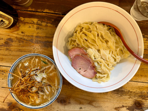 「サッポロ赤星 → みそつけ」@東京味噌らーめん 鶉の写真