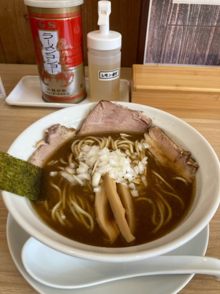 「煮干しそば並　850円」@煮干そば とみ田の写真