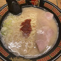 天然とんこつラーメン