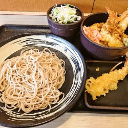 得ランチ　ミニ海老天丼(冷)＋海老天