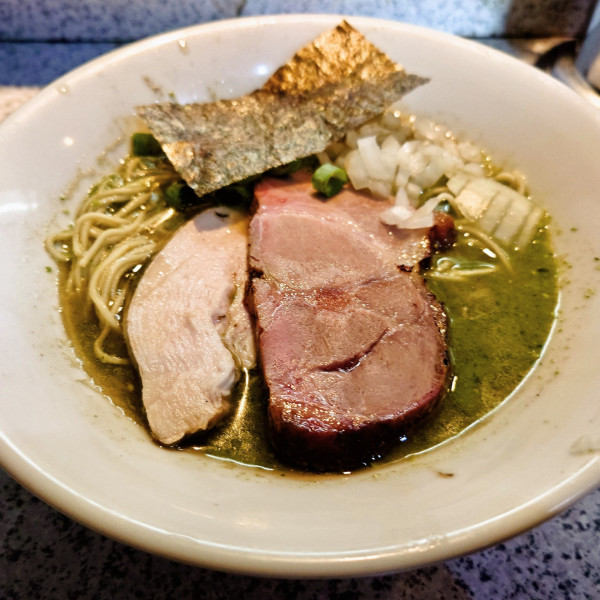 「限定ニボベーゼ＋白米ハーフ」@破壊的イノベーションの写真