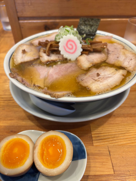 「味玉チャーシュー麺　大盛り」@there is ramenの写真