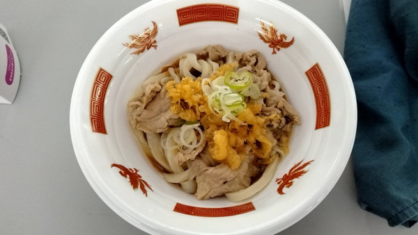 「【遊泳×讃岐うどんいわい】冷やし肉南蛮_1100円」@中野ラーメン祭2025の写真