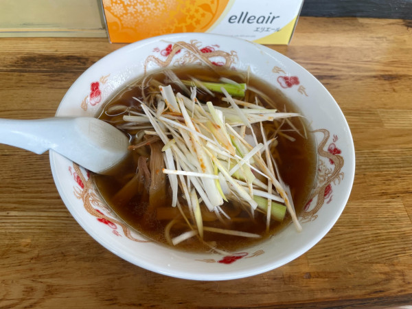「ネギラーメン」@手打ちらーめん 珍来 東所沢店の写真