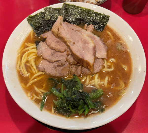 「チャーシューメン(5枚)大盛」@家系ラーメン 王道 神道家の写真