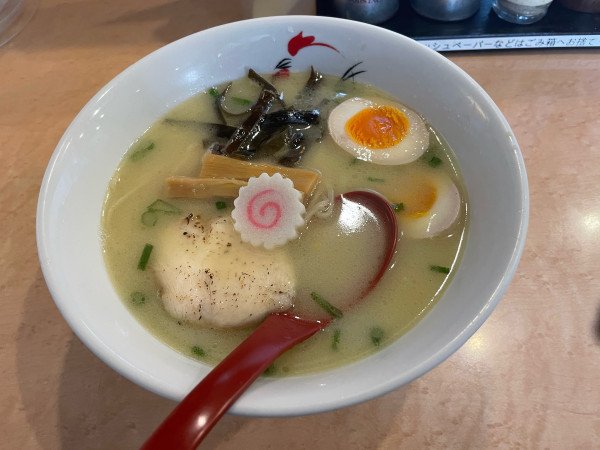 「鳥塩ラーメン¥650」@麺屋 丸鶏庵の写真