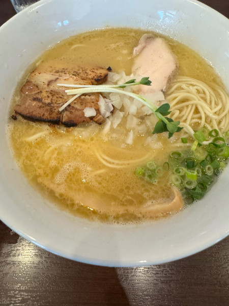 「濃厚鶏そば塩850円」@麺屋 くまがいの写真