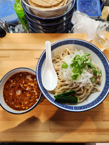「煮干しびれつけ麺」@煮干しらーめん19の写真