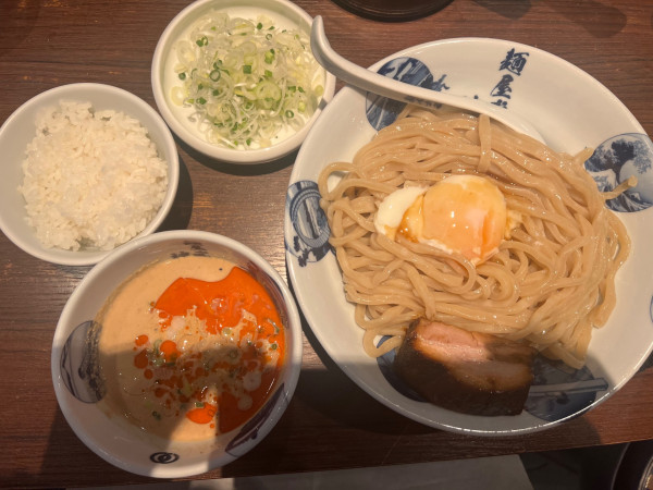 「冷やし坦々つけ麺（3倍）1100円」@麺屋武蔵 神山の写真