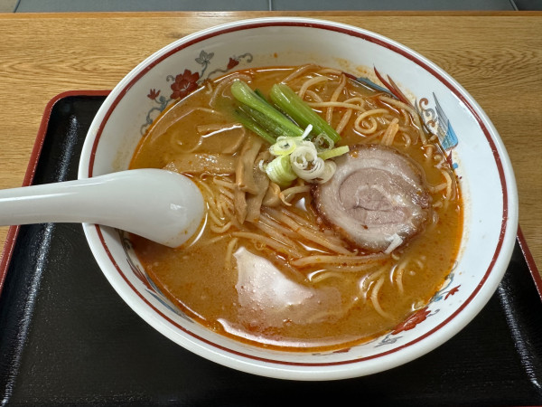 「辛みそらーめん（並盛・麺140g）750円」@銀華亭の写真