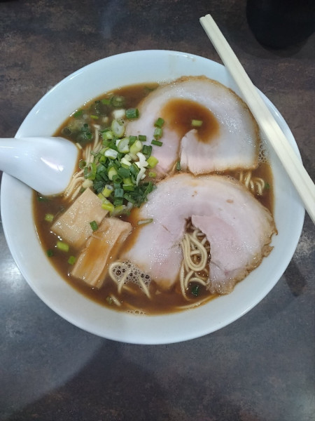 「あっさり中華そば」@ラーメン屋 ばーばら 幸田店の写真