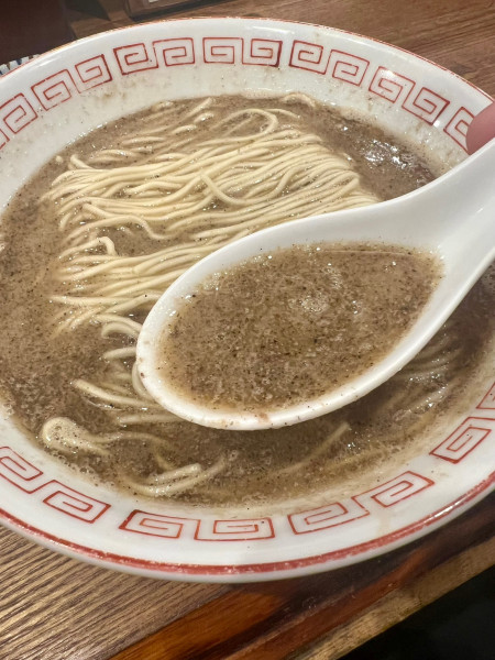 「秋刀魚定食」@炭火焼濃厚中華そば 奥倫道の写真