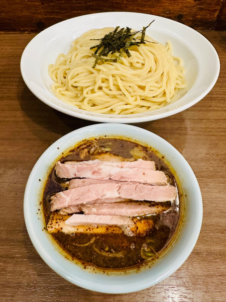 「【限定】丸長チャーシューつけそば(大)【1200円】」@中華そば ふうみどうの写真