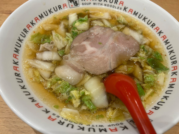 「おいしいラーメン、固め」@どうとんぼり神座 さいたま新都心けやきひろば店の写真