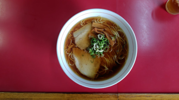 「中華そば　大盛」@百万両 本店の写真