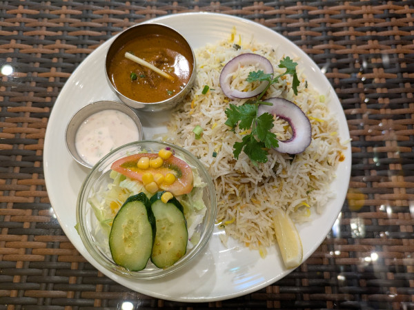 「チキンビリヤニ：1,450円」@Dippalace HERITAGE Roppongiの写真