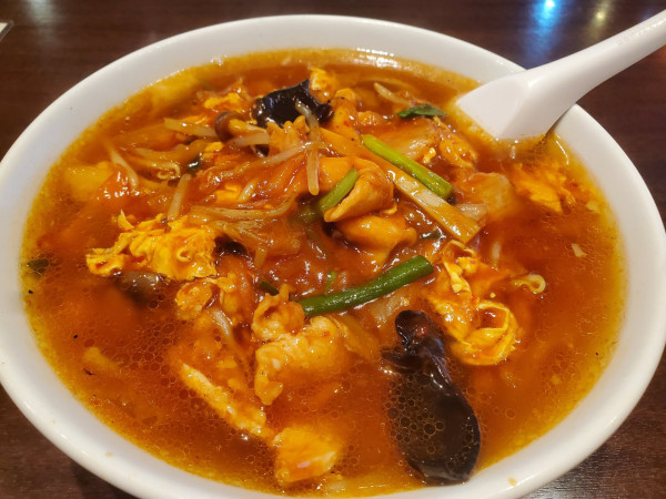 「親子刀削麺」@品味中華 華の星 酒館の写真