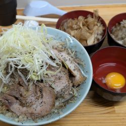 塩の汁無し野菜増しい