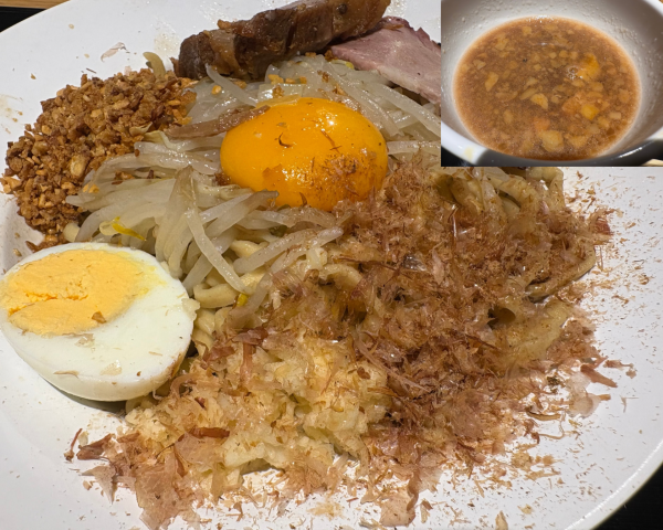 「【ハイマウント✖️富士丸】富士ハイマまぜつけ」@#新宿地下ラーメンの写真