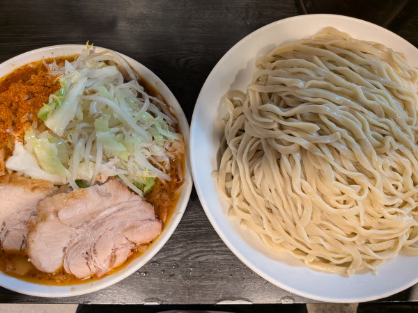 「【限定】ストロングレフル1350円(つけ麺変更、大250円)」@豚星。の写真