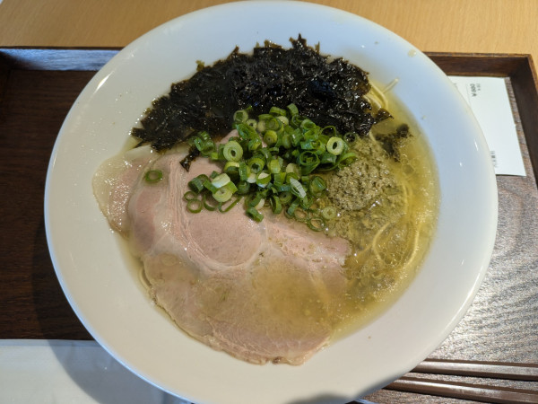 「牡蠣塩ラーメン」@むかん STATION Ai店の写真
