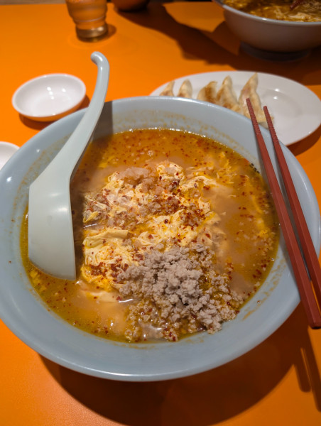 「タンタンメン大盛り」@元祖ニュータンタンメン本舗 川崎大師店の写真