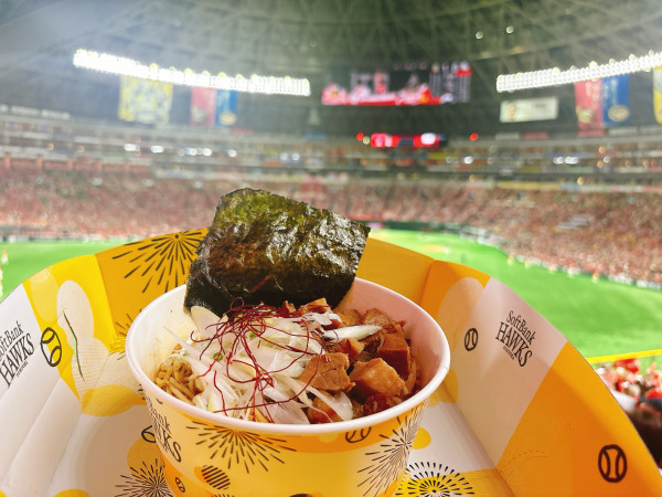 「魚介ブースト辛まぜそば」@ラーメン 海鳴 PayPayドーム店の写真