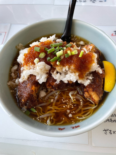 「唐あげ冷やし麺 950円」@三代目 蝦夷 坂戸にっさい店の写真